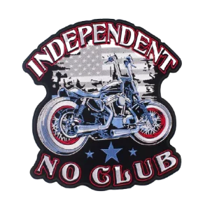 Écusson biker - Independant (28.1cm x 29.8cm)