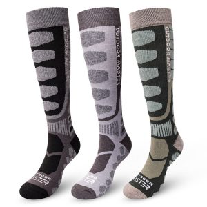 Chaussettes de ski en laine mérinos 2/3 paires
