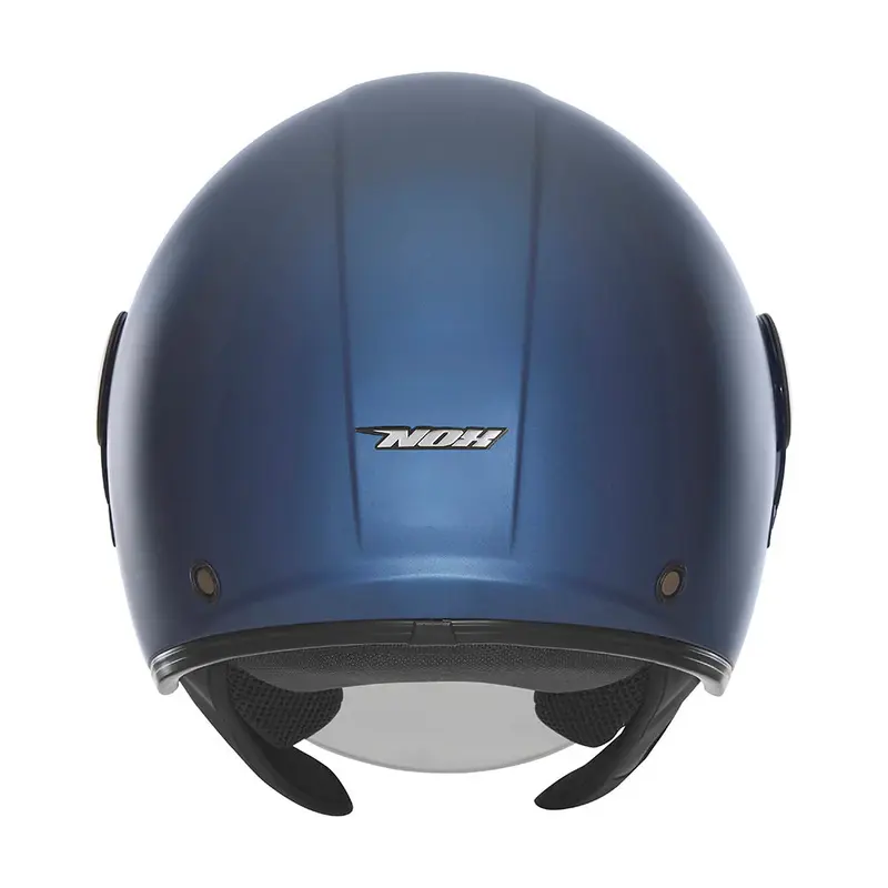Casque jet - N182 bleu mat – Image 3