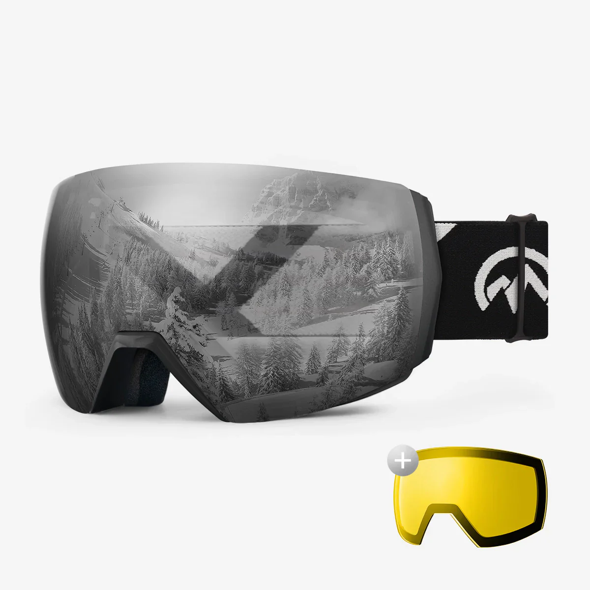 Ensemble lunettes de ski photochromiques ULTRA + Verres – Image 2